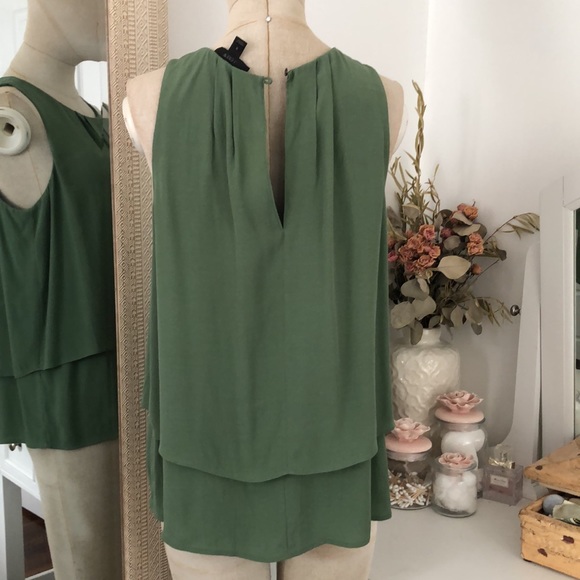 J. Crew Beautiful Green Top - Picture 5 of 7